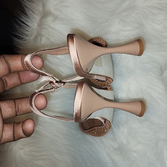 Jeffrey Campbell Zivote Slingback Pump in Light Pink Combo, Size 5.5 - Picture 4 of 6